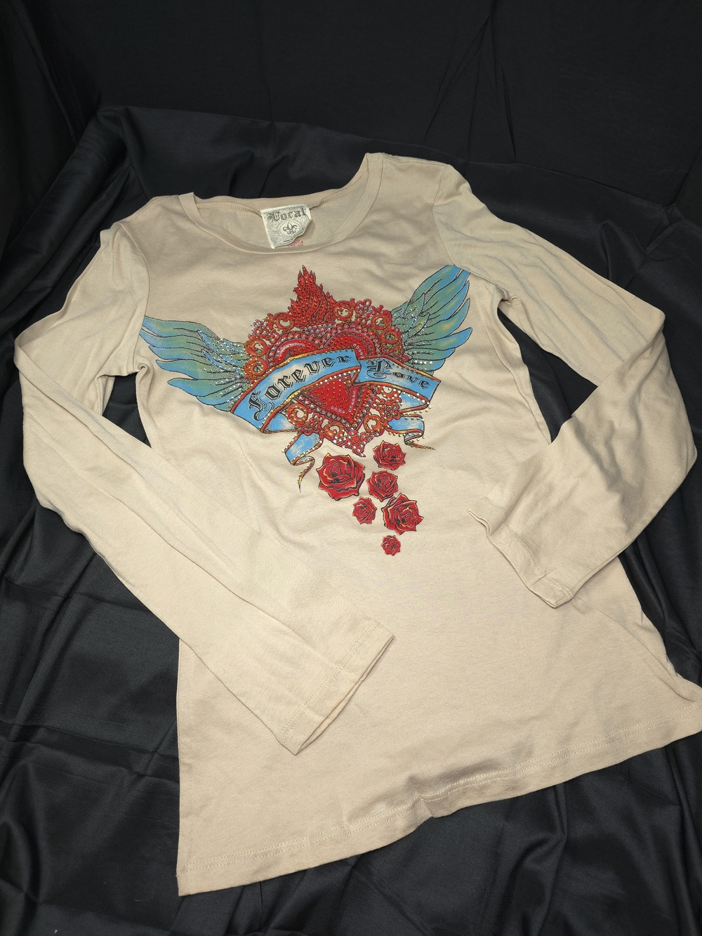 ✨ STUNNING Vintage Y2K Vocal Apparel Graphic Tee "Forever Love ✨ medium✨